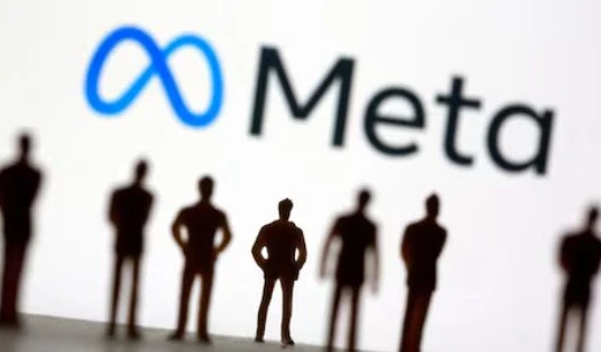Logo Meta. Ảnh: Reuters.