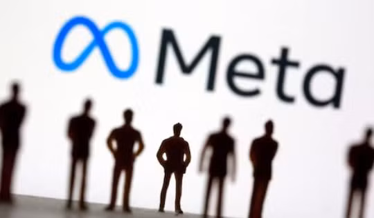 Logo Meta. Ảnh: Reuters.