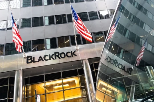 Một trụ sở của BlackRock - công ty quản lý tài sản ứng dụng AI để phát hiện cơ hội đầu tư. Ảnh: SCMP 