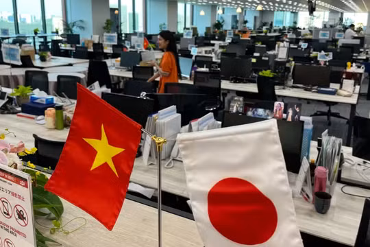 Văn phòng mới của FPT Nhật Bản tại Mita, Tokyo (Ảnh: Nikkei Asia)