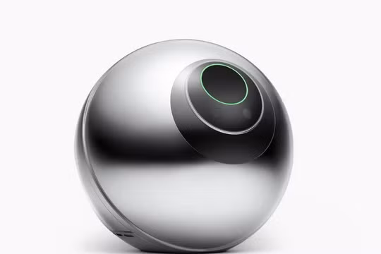 Thiết bị quét mống mắt của dự án Worldcoin (Ảnh: Independent)