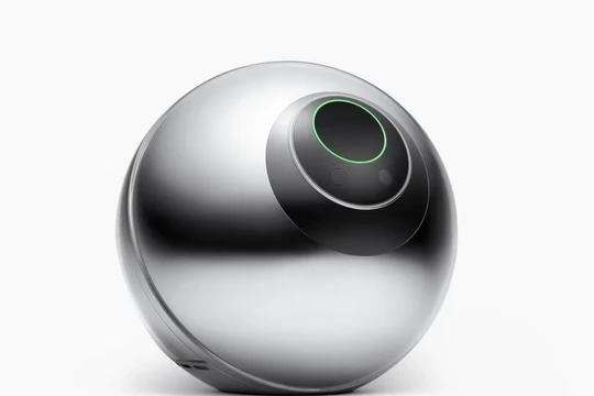 Thiết bị quét mống mắt của dự án Worldcoin (Ảnh: Independent)