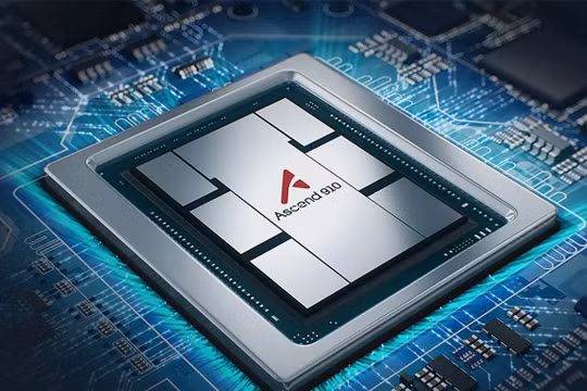 Huawei đã định vị chip Ascend 910 của mình như một giải pháp thay thế cho chip AI Nvidia tại thị trường Trung Quốc (Ảnh: SCMP)
