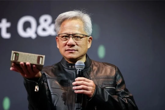 CEO Nvidia Jensen Huang cho biết Trung Quốc sẽ không thể sử dụng sản phẩm của công ty cho mục đích quân sự. ẢNh: SCMP.