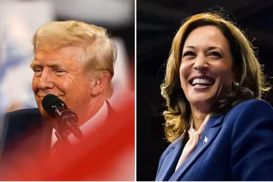 Ông Donald Trump và bà Kamala Harris, 2 ứng cử viên hàng đầu cho chức Tổng thống Mỹ tiếp theo (Ảnh: Nikkei Asia)
