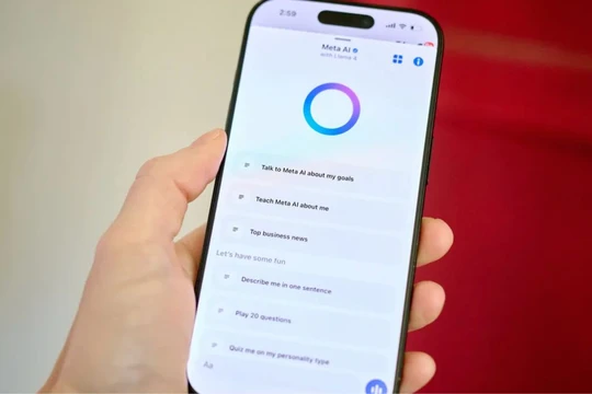 Chatbot AI của Meta. Ảnh: Bloomerg.
