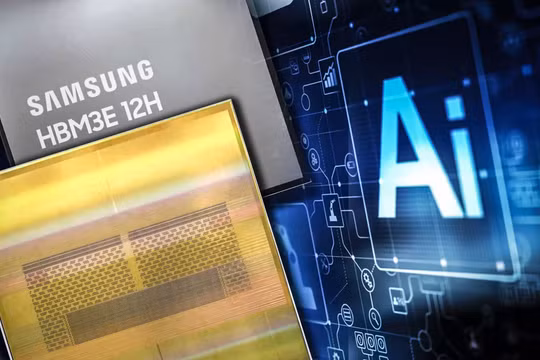 Samsung đã nỗ lực hết sức để nâng cấp chip nhớ băng thông cao nhằm đáp ứng nhu cầu AI ngày càng tăng. Ảnh: Nikkei Asia .