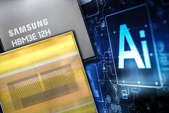Samsung đã nỗ lực hết sức để nâng cấp chip nhớ băng thông cao nhằm đáp ứng nhu cầu AI ngày càng tăng. Ảnh: Nikkei Asia .
