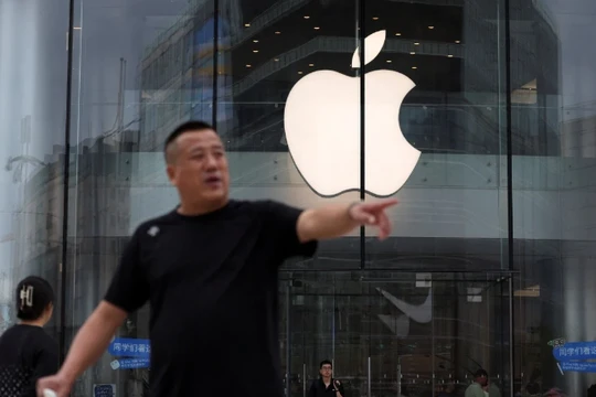 Một cửa hàng Apple Store tại Bắc Kinh (Ảnh: SCMP)