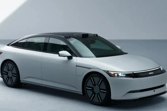 Afeela mẫu xe đầu tiên của liên doanh Sony-Honda. Ảnh: BGR.