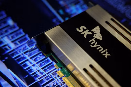 SK Hynix - một trong những nhà sản xuất chất bán dẫn hàng đầu Hàn Quốc. Ảnh: SCMP.