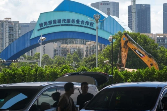 Quang cảnh Khu hợp tác công nghiệp dịch vụ hiện đại Thâm Quyến-Hồng Kông. Ảnh: SMCP.