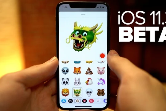 Animoji mới trên iOS 11.3.