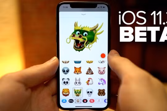 Animoji mới trên iOS 11.3.