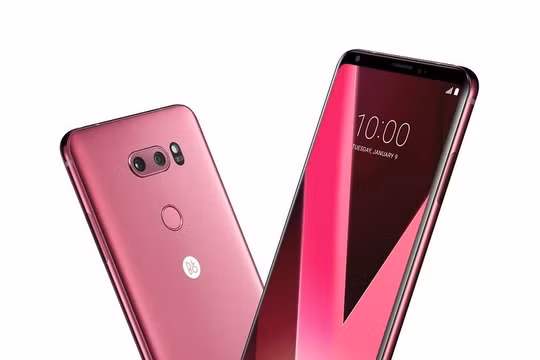 LG V30 Raspberry Rose (ảnh: Androidpit)