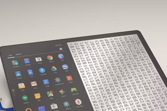 Máy tính bảng cho người khiếm thị