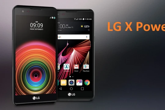 LG giới thiệu smartphone pin trâu X power 2