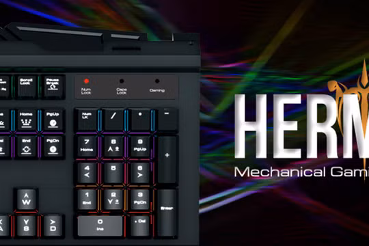 Gamdias Hermes 7 Color: Bàn phím cơ giá tốt cho game thủ