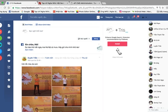 Facebook báo sai số liệu người truy cập trang