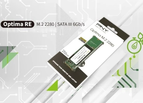 PNY ra mắt ổ SSD siêu bền Optima RE M.2 2280
