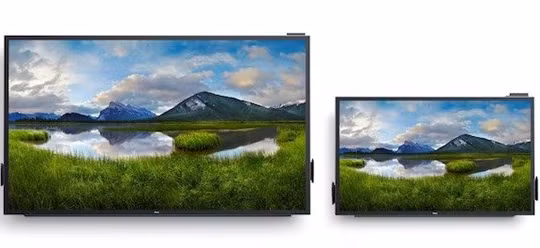 Dell giới thiệu màn hình 4K hỗ trợ tương tác