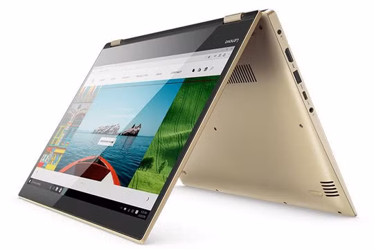 Hình ảnh mẫu laptop Lenovo YOGA 520, phiên bản tiếp nối mẫu YOGA 510.