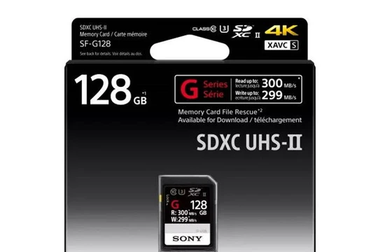 Sony ra mắt thẻ nhớ tốc độ ‘khủng’