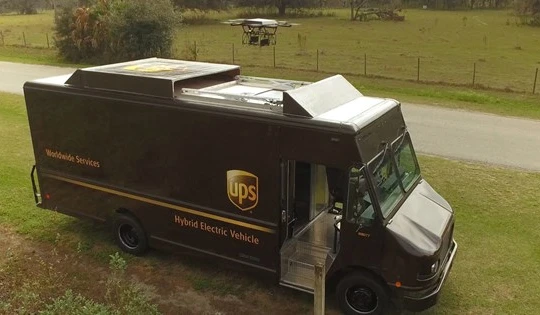 UPS thử nghiệm thành công chuyển phát hàng bằng máy bay không người lái.