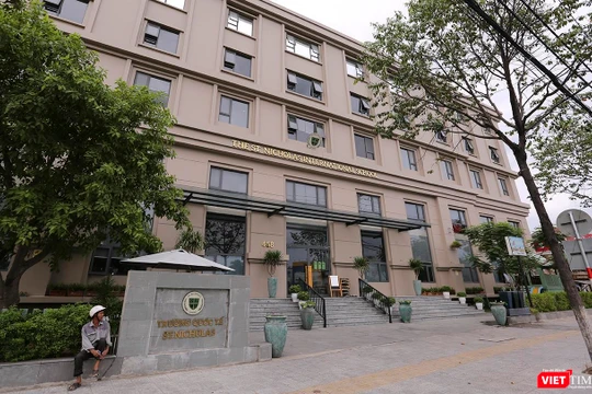 Trường St.Nicholas tại địa chỉ 458 Nguyễn Hữu Thọ, quận Cẩm Lệ, TP Đà Nẵng