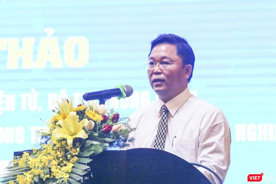 Ông Lê Trí Thanh - Phó Bí thư Tỉnh ủy, Phó Chủ tịch UBND tỉnh Quảng Nam phát biểu khai mạc sự kiện