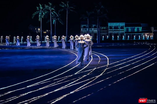 Ấn tượng chương trình "Ký ức Hội An" tại Công viên ấn tượng Hội An (Quảng Nam)