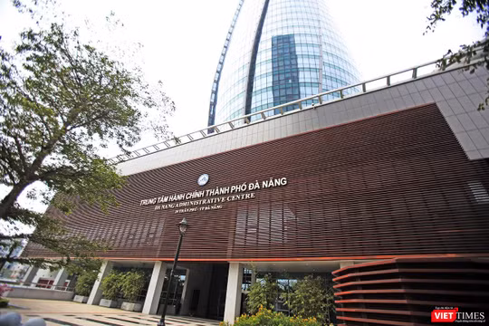 Trung tâm hành chính TP Đà Nẵng. Ảnh: Xuân Mai