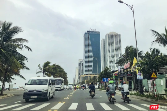 Đường ven biển Võ Nguyên Giáp (quận Sơn Trà, TP Đà Nẵng) có mức tăng giá mạnh trong vài năm trở lại đây