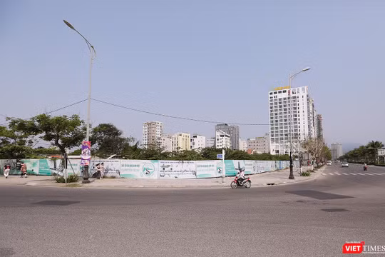 Các lô đất có ký hiệu A12, A13, A14, A15 và A18 tại mặt đường Võ Văn Kiệt, quận Sơn Trà.