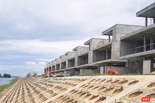 36 căn biệt thực tại Khu đô thị Phú Mỹ An (quận Ngũ Hành Sơn, TP Đà Nẵng) của Công ty CP Đất Xanh Miền Trung