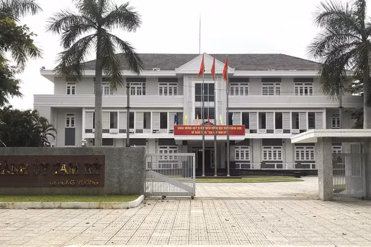 Trụ sở Thành ủy Tam Kỳ, tỉnh Quảng Nam (ảnh daidoanket.vn)