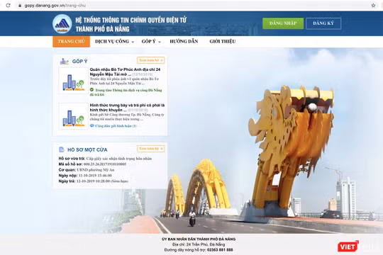 Cổng Góp ý Đà Nẵng - https://gopy.danang.gov.vn