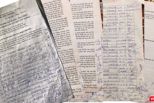 Đơn cầu cứu của người mua gửi Thủ tướng Chính phủ liên quan đến việc Bách Đạt Corp "bẻ kèo" không giao đất và giấy chứng nhận quyền sử dụng đất.