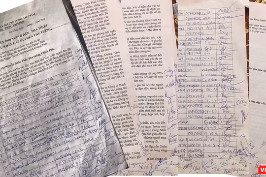 Đơn cầu cứu của người mua gửi Thủ tướng Chính phủ liên quan đến việc Bách Đạt Corp "bẻ kèo" không giao đất và giấy chứng nhận quyền sử dụng đất.