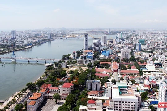 Một góc Đà Nẵng nhìn từ trên cao