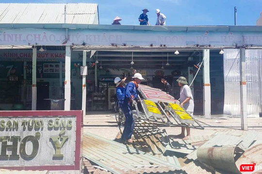 Thơ Ý-một trong những nhà hàng hải sản có tiếng của Đà Nẵng bị tháo dỡ do vi phạm vầ trật tự xây dưng