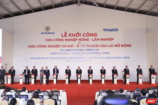 Ngày 24/3, tại Khu kinh tế mở mở Chu Lai, Công ty cổ phần ô tô Trường Hải (THACO) đã tổ chức lễ khởi công Khu Công nghiệp Nông – lâm nghiệp và nhiều dự án trọng điểm khác.