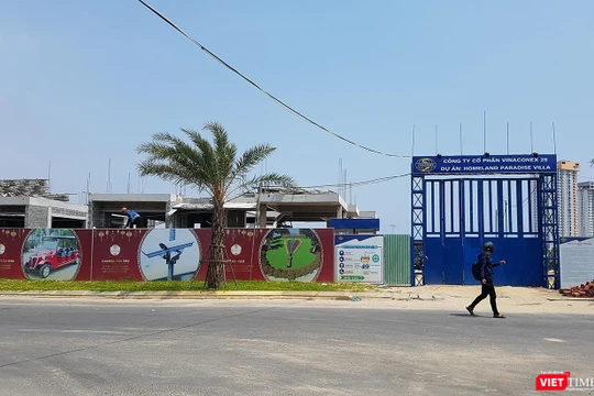 Công trình Khu biệt thự Song Lập tại Khu đô thị số 6 Điện Nam-Điện Ngọc (tỉnh Quảng Nam) do DanaHome Land làm chủ đầu tư 