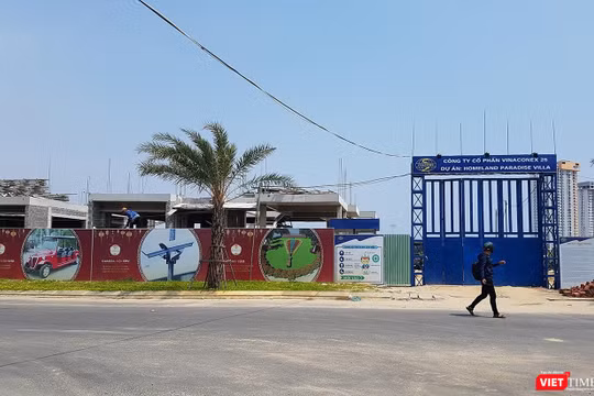 Công trình Khu biệt thự Song Lập tại Khu đô thị số 6 Điện Nam-Điện Ngọc (tỉnh Quảng Nam) do DanaHome Land làm chủ đầu tư 