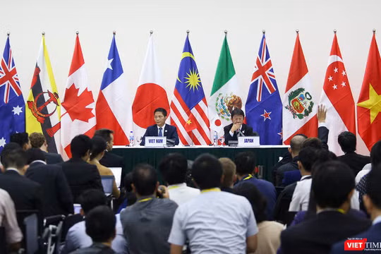 Bộ trưởng Bộ Công thương Việt Nam tại buổi ký kết Hiệp định Đối tác Toàn diện và Tiến bộ xuyên Thái Bình Dương với Nhật Bản trong khuôn khổ Tuần lễ cấp cao APEC 2017 diễn ra tại Đà Nẵng