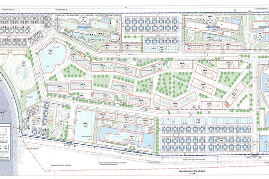 Bản đồ quy hoạch chi tiết TL 1:500 Phân khu quy hoạch số 01 - Khu nghỉ dưỡng và nhà ở cao cấp The Empire