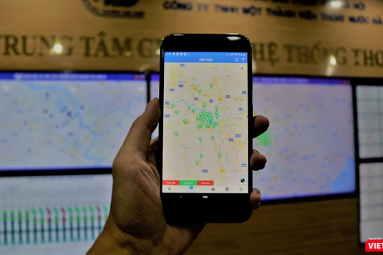 Ứng dụng HSDC Map hỗ trợ người dân trong mùa mưa bão.