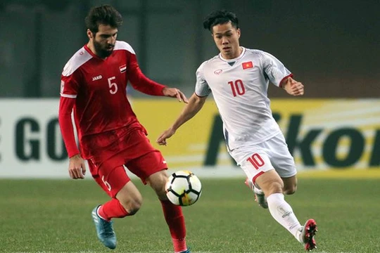 Xuân Trường và đồng đội đã có một trận đấu quả cảm