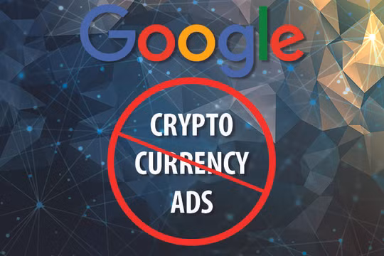 Chính sách chặn tất cả hình thức quảng cáo liên quan đến tiền mã hóa sẽ bắt đầu có hiệu lực vào tháng 6/2018. Nguồn: Bitcoin Chaser
