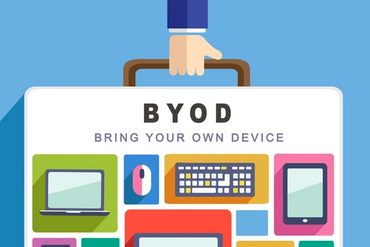BYOD là xu hướng phổ biến hiện nay trên thế giới. Nguồn: ShutterStock